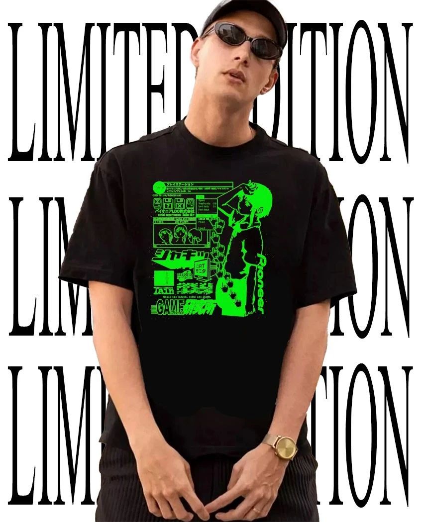Serial Experiments Lain anime shirt
