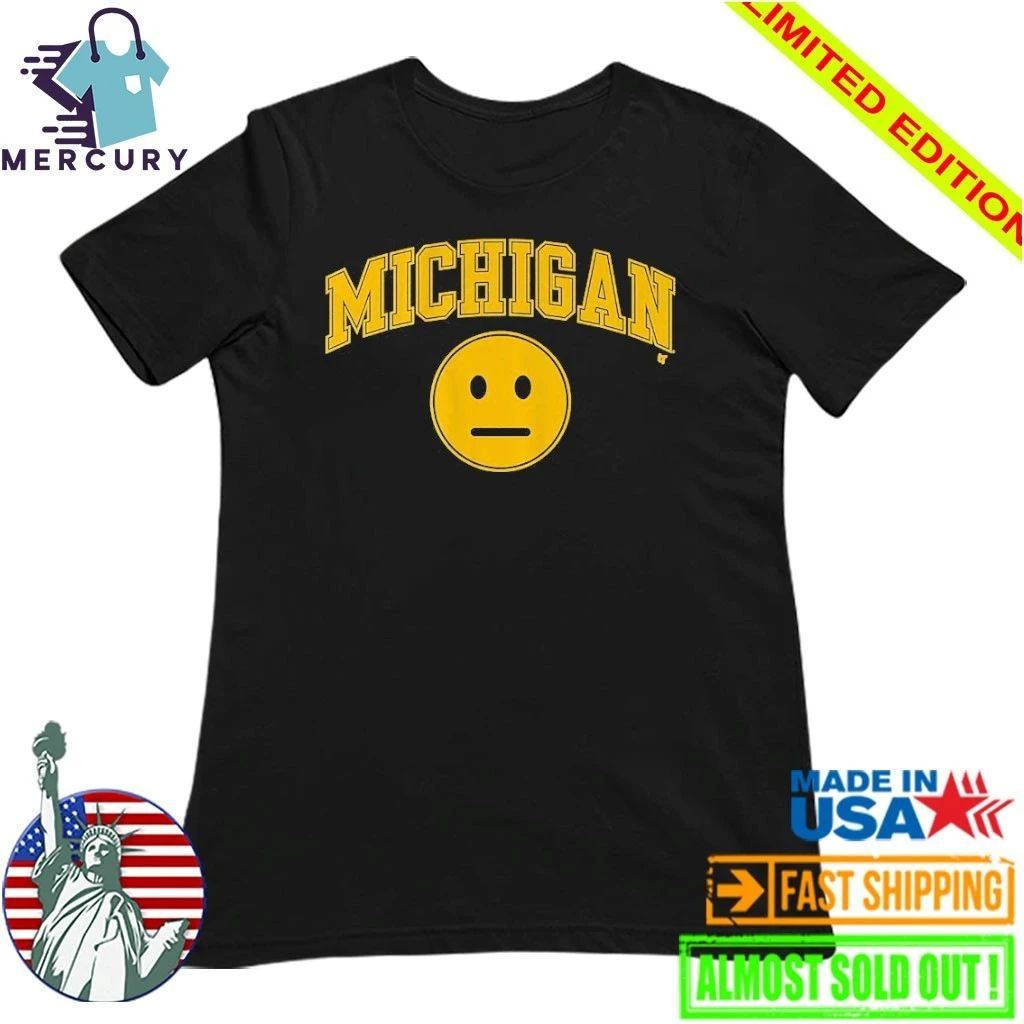 Michigan Wolverines Blank Expression Shirt