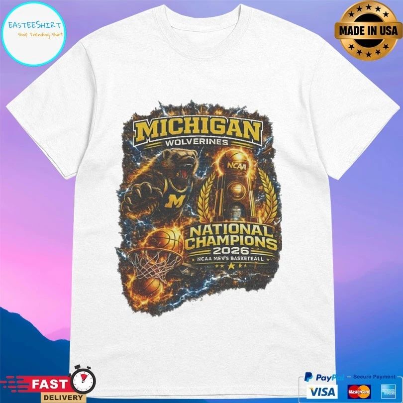 Michigan Wolverines National Champions Ncaa Men’s Basketball T-shirt