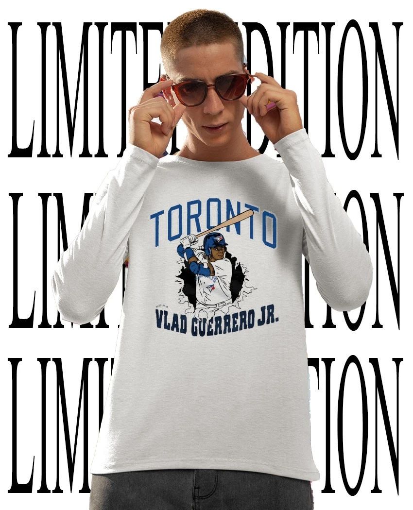 Toronto Blue Jays Vlad Guerrero Jr. Baseball Break Through shirt