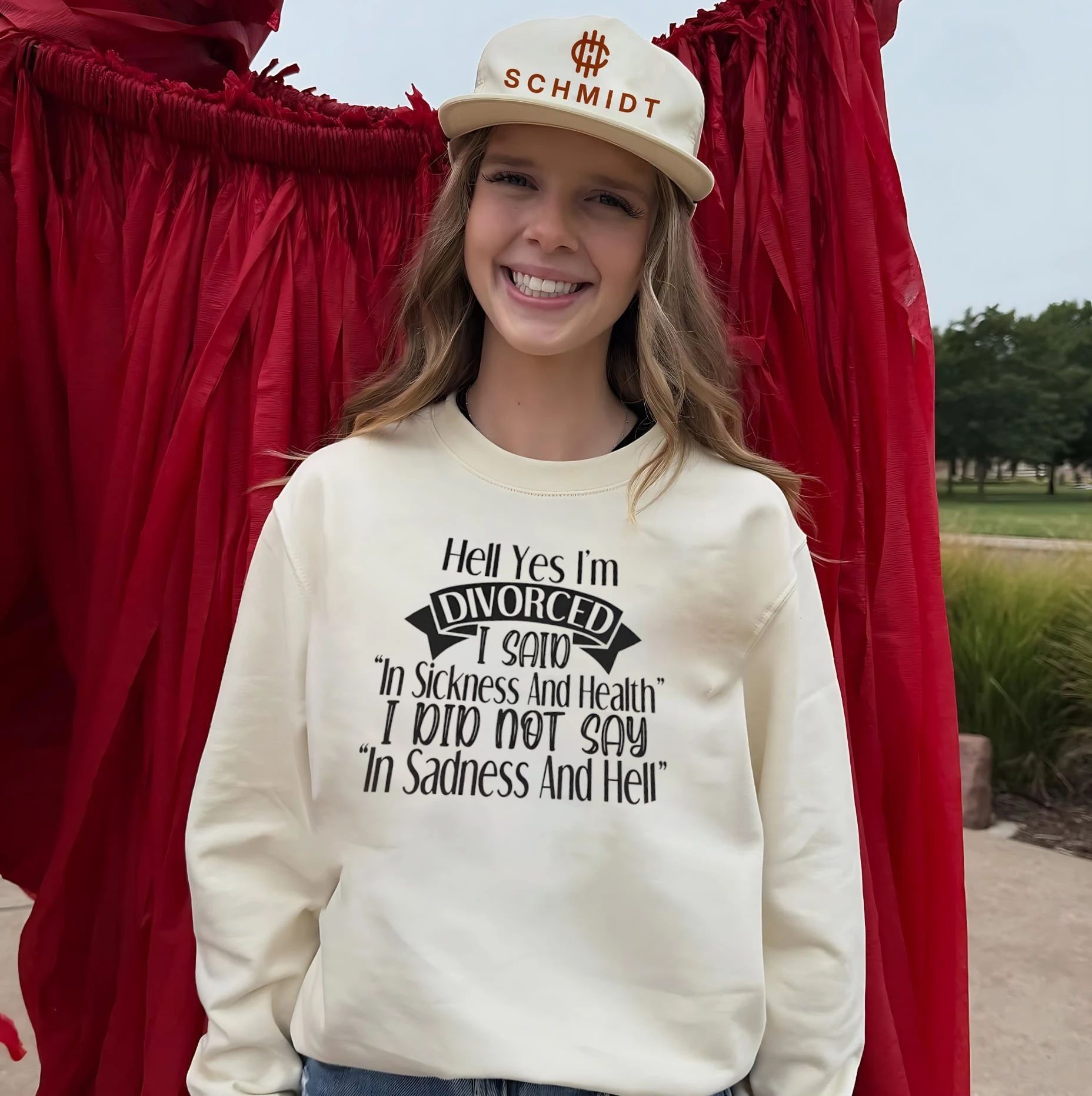 Hell yes I’m divorced I said in sickness and health I did not say in sadness and hell shirt