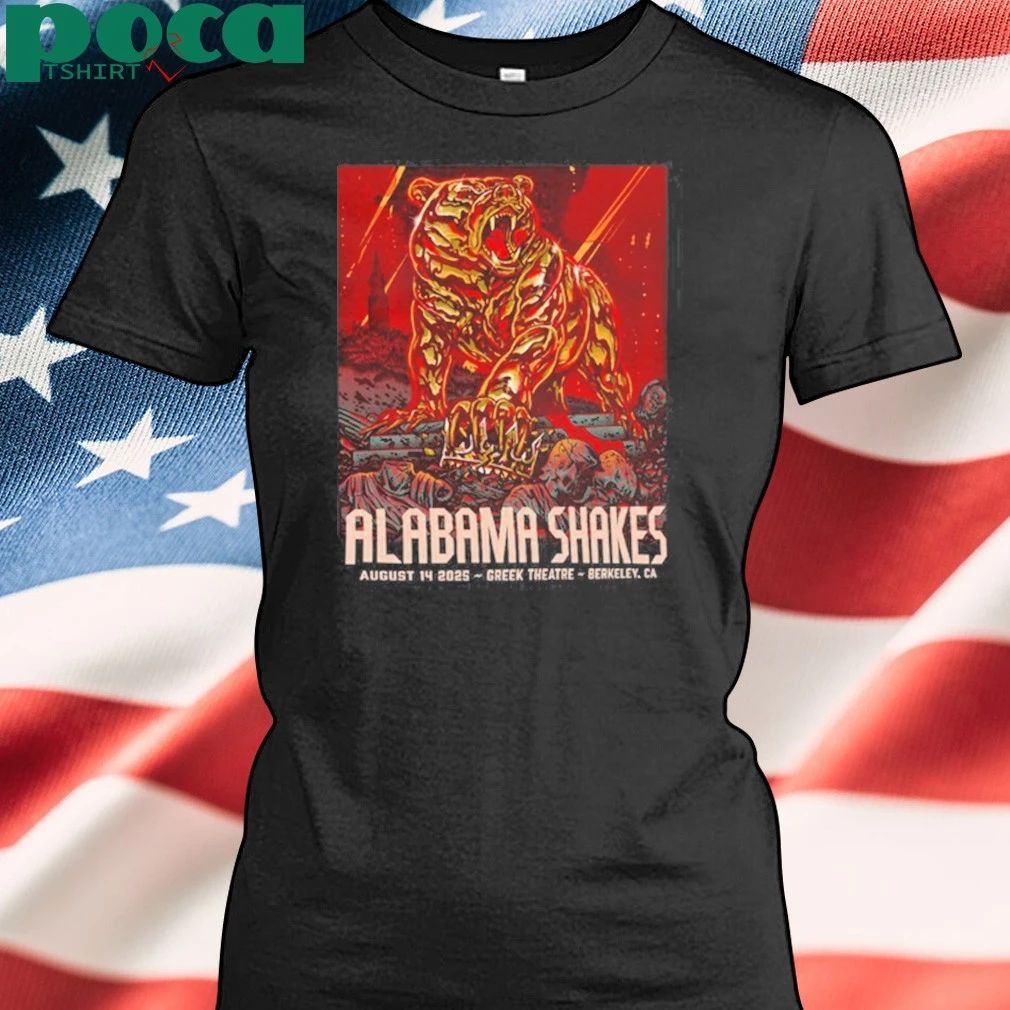 Premium Alabama Shakes 08.14.2025 Berkeley, CA Shirt