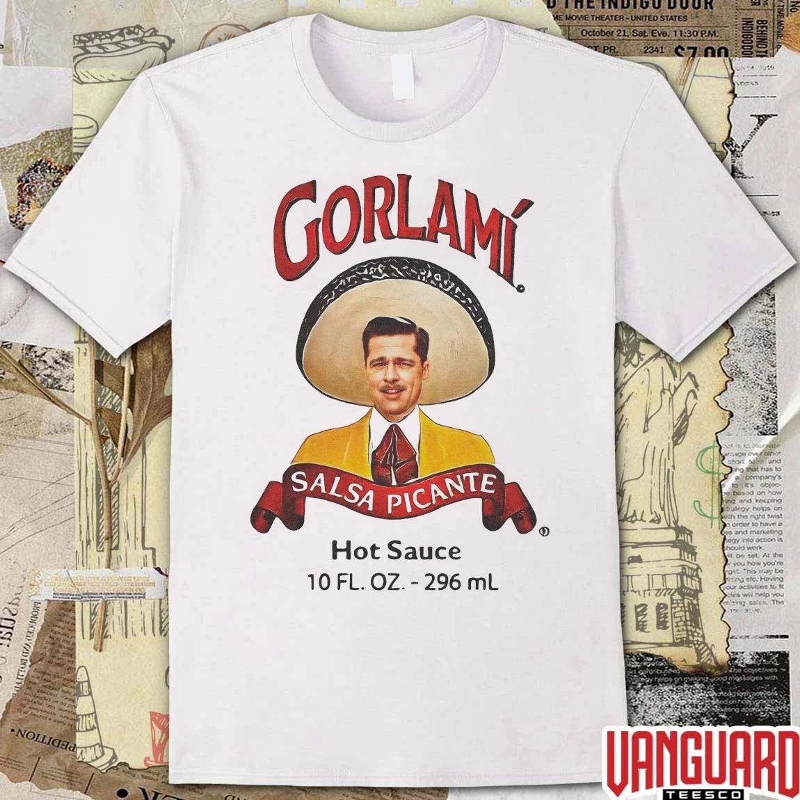 2026 Gorlami Salsa Picante Hot Sauce Inglourious Basterds t-shirt