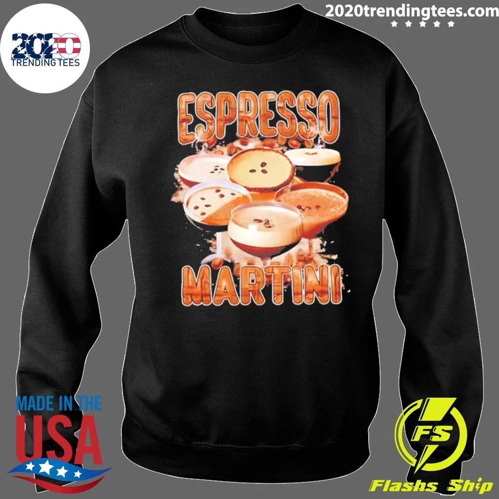 Espresso Martini Collage Bootleg Graphic Shirt