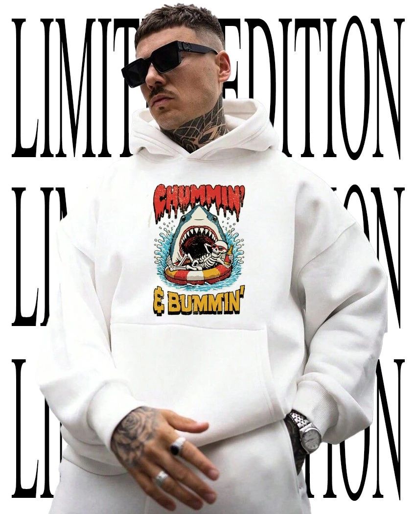 Shark Skeleton Chummin Bummin shirt