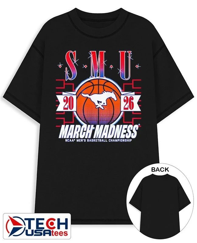 SMU Mustangs March Madness 2026 NCAA Men’s Basketball Championship shirt