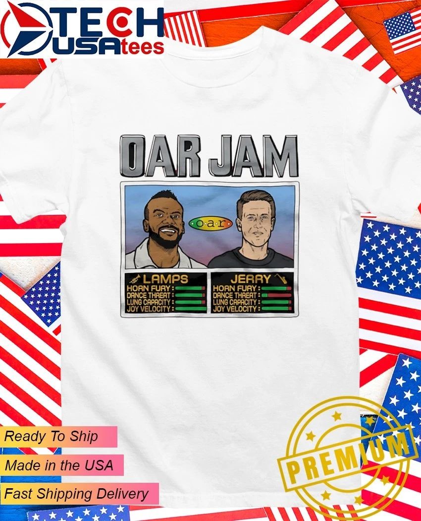O.A.R. Jam Lamps and Jerry shirt