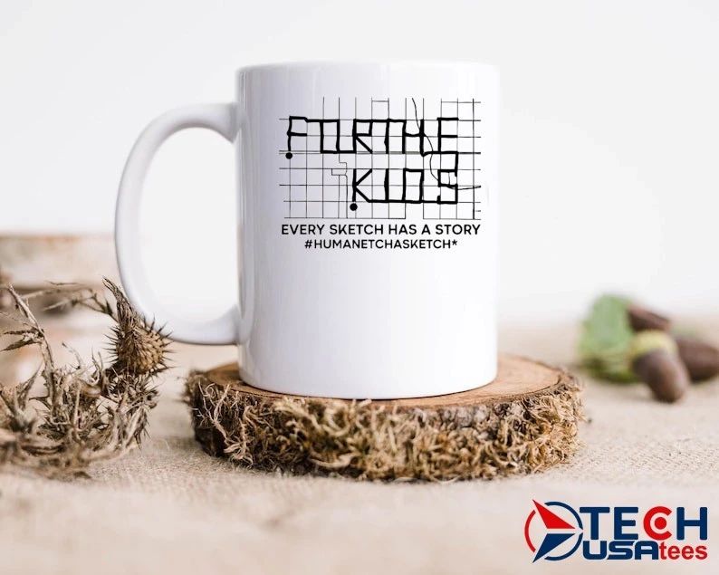 For the kids every sketch has a story human etch a sketch shirt