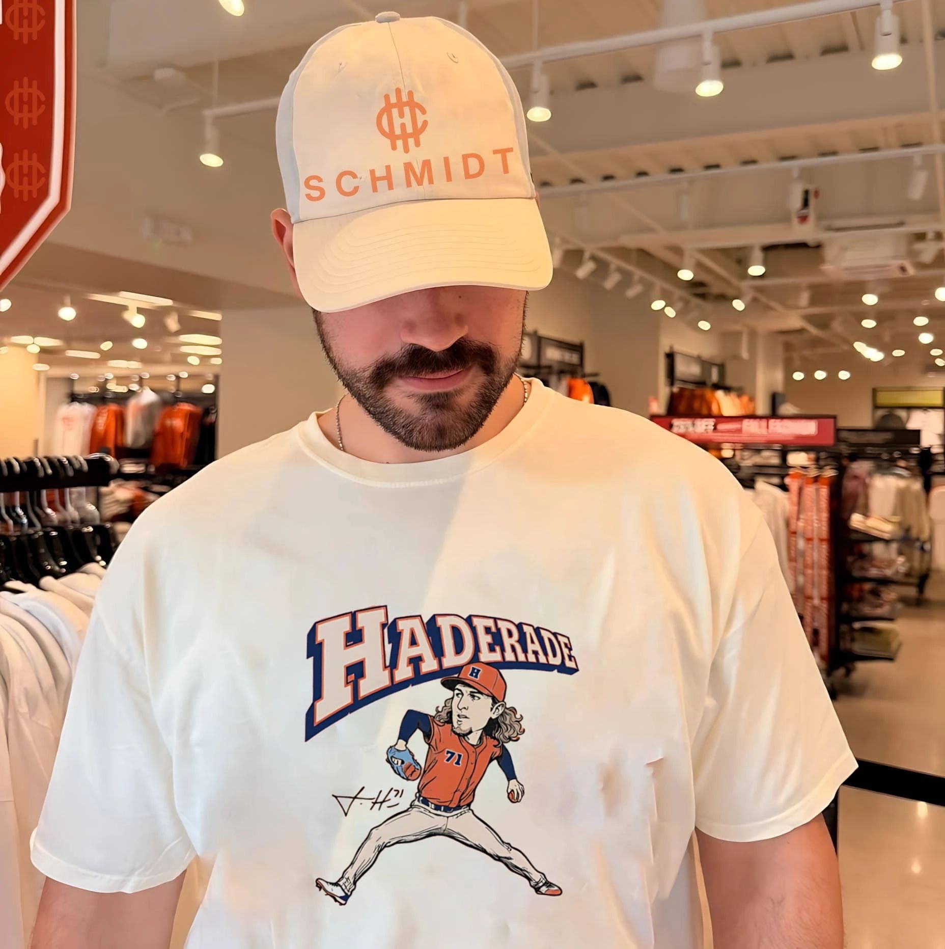 Houston Astros of Major League Baseball Josh Hader pitching pose shirt