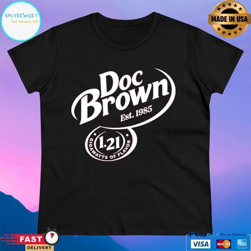 Doc Brown Est 1985 Gigawatts Of Flavor T-shirt