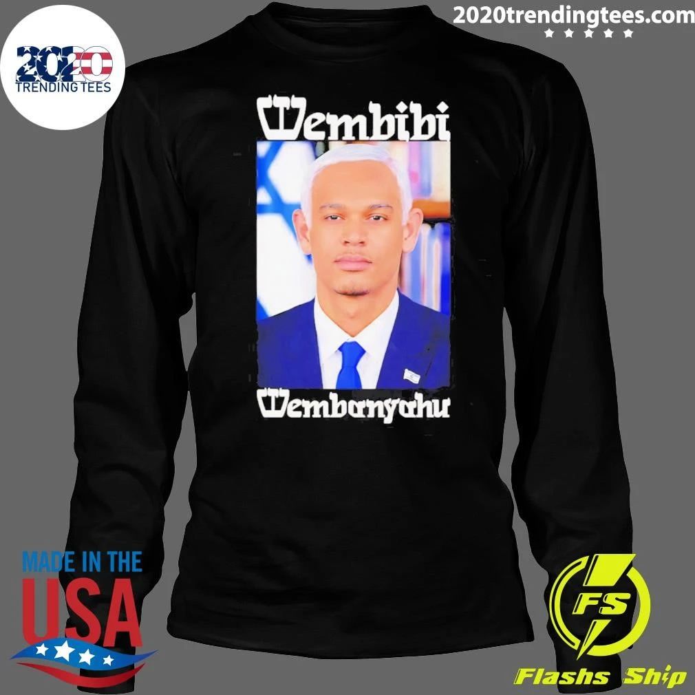 Wembibi Wembanyahu Victor Wembanyama Benjamin Netanyahu Mashup Shirt