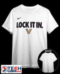 Lock it in Vanderbilt Commodores 2026 On-Court Bench shirt