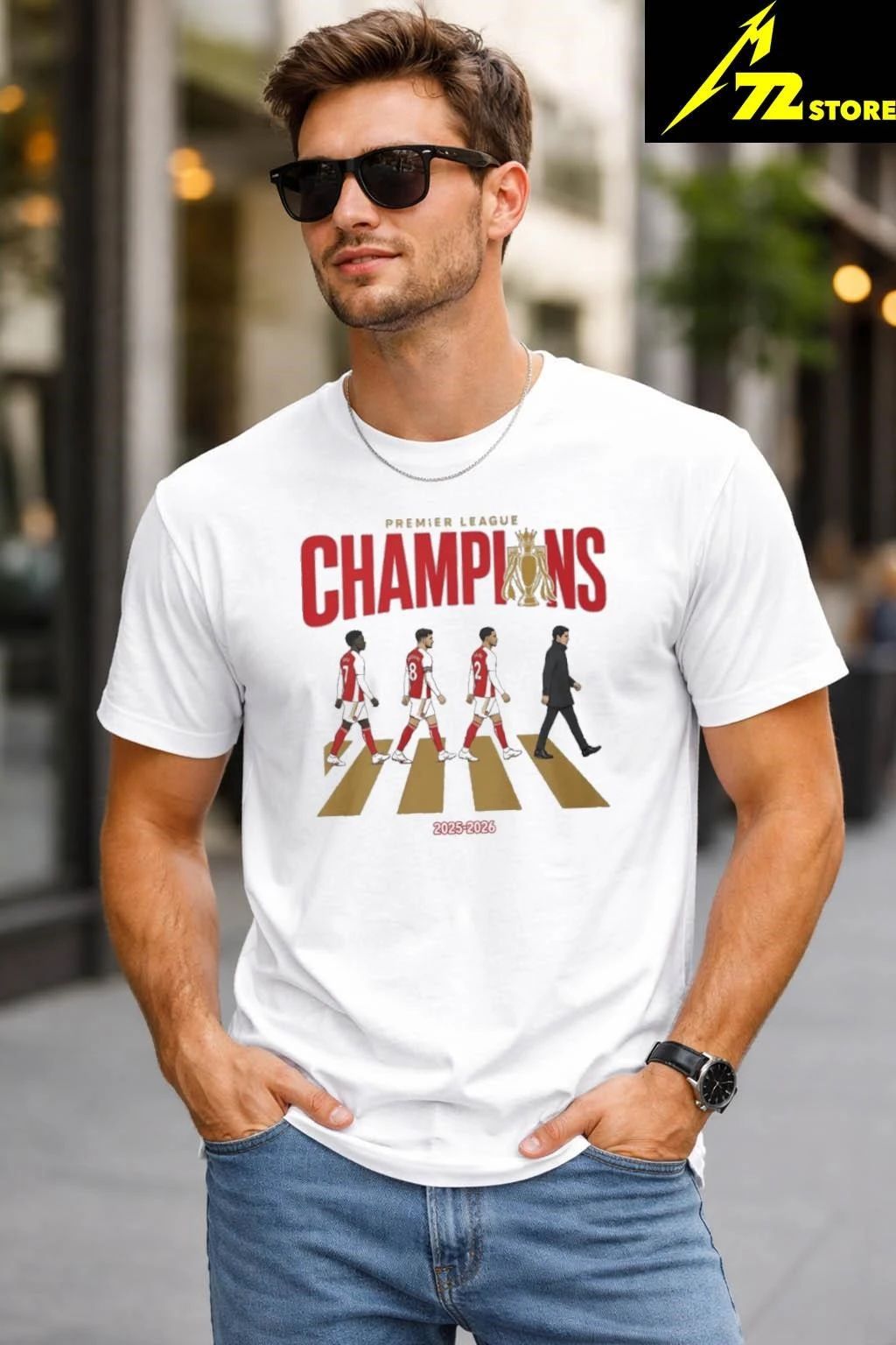 Arsenal Premier League Champions 2025-26 Shirt