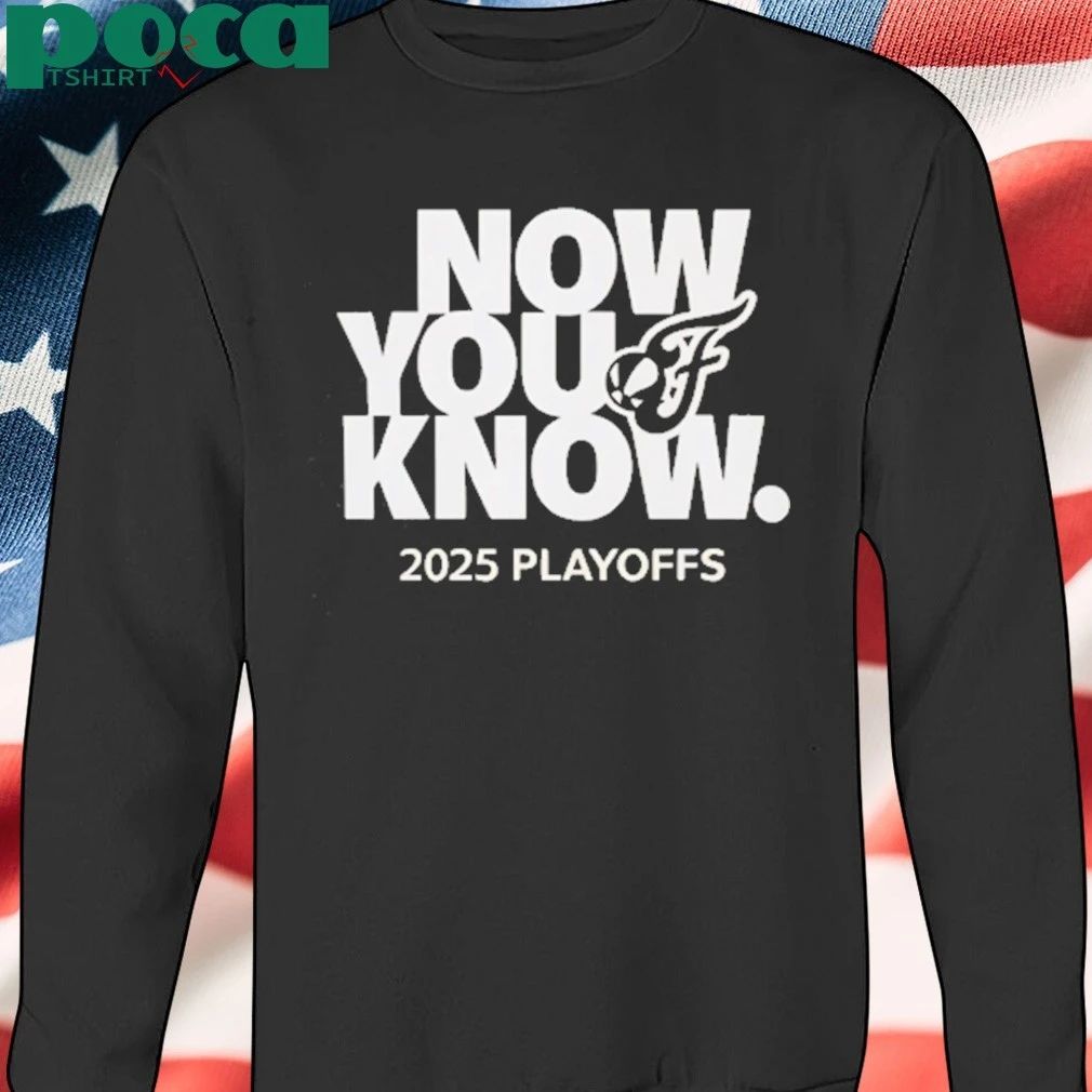 Fever Now You Know 2025 Playoffs T-shirt