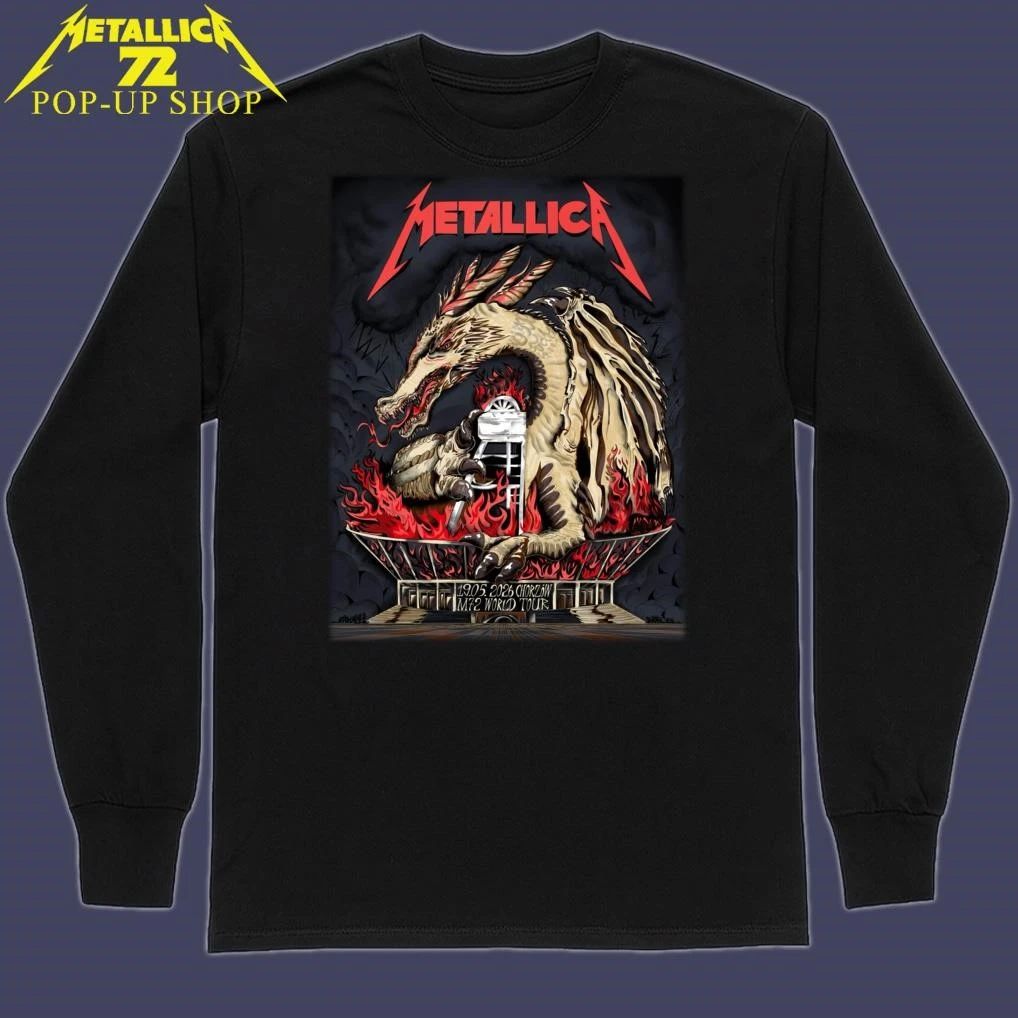 Metallica M72 Chorzów May 19, 2026 Art by Banachkarol Pop-Up Shop T-Shirt
