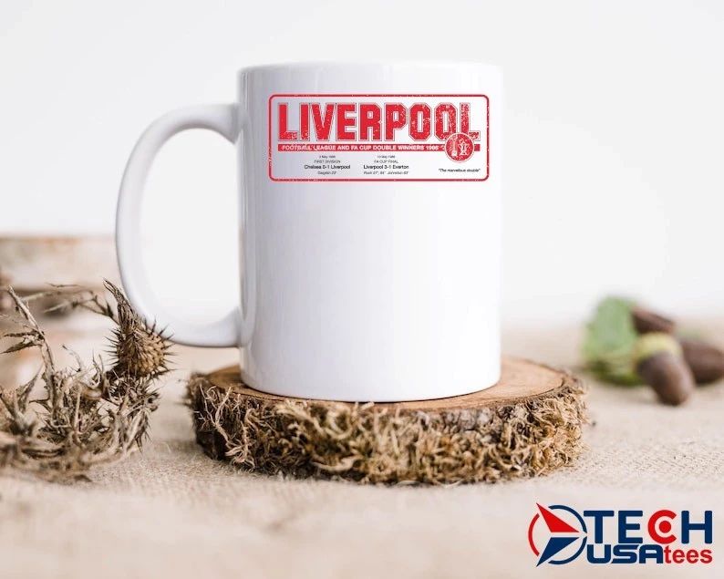 Liverpool Football League and FA Cup Double Winners 1986 shirt