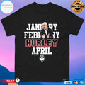 January February Hurley April UConn Huskies Basketball T-shirt