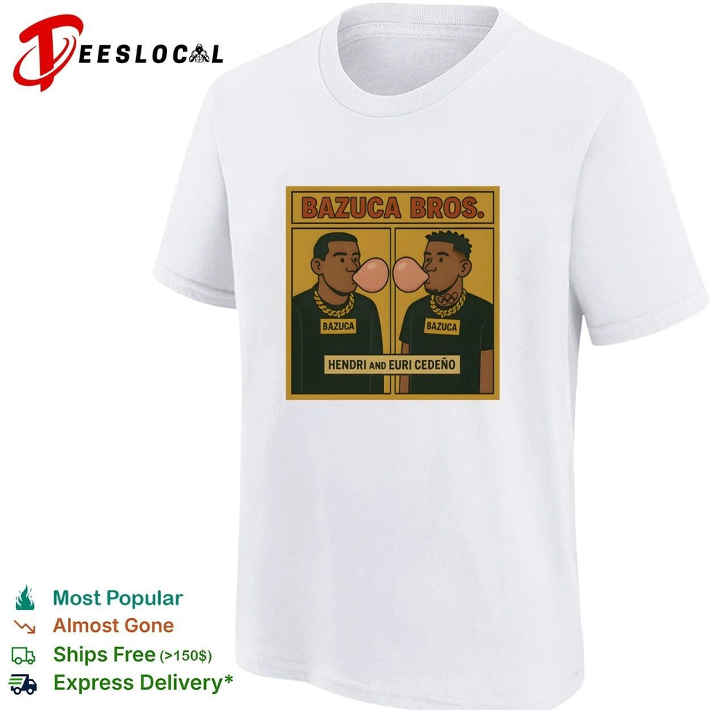 Bazuca Bros Hendri and Euri Cedeño Bubblegum T-shirt