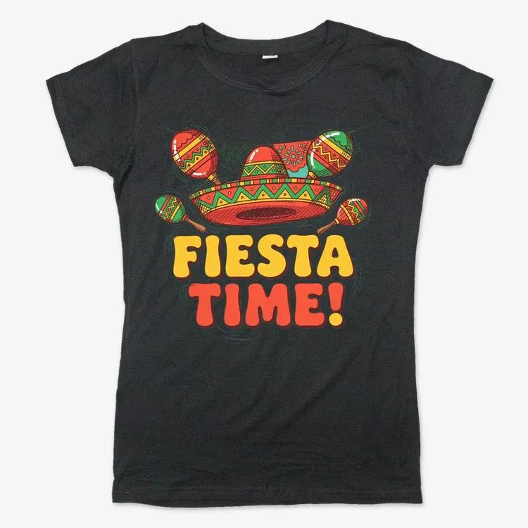 Vibrant Fiesta Time T-Shirt