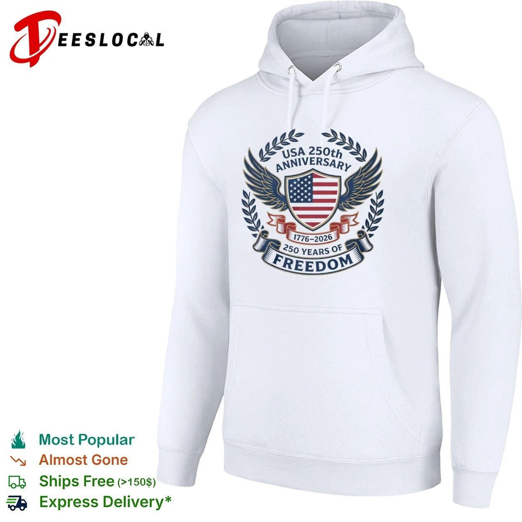 USA 250th Anniversary 1776-2026 250 Years of Freedom T-shirt