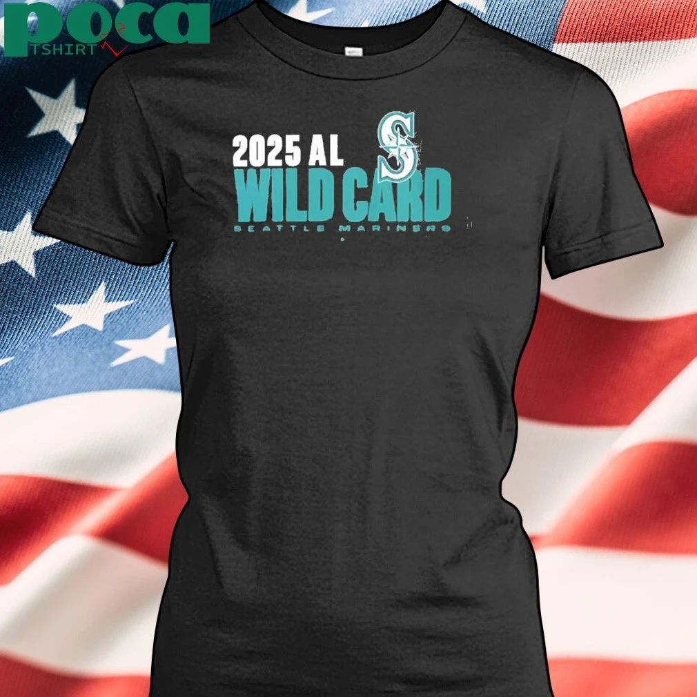Seattle Mariners Mlb 2025 Playoffs National League Wild Card Shirt