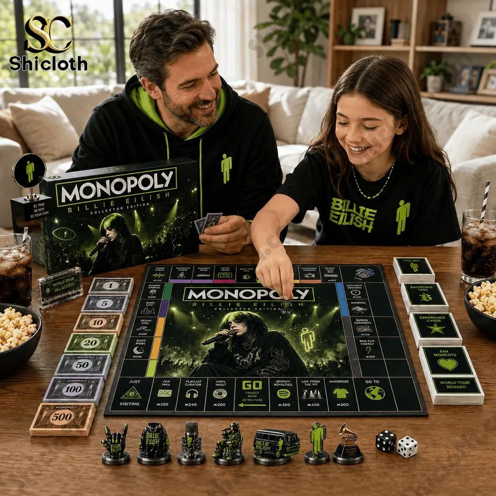 Billie Eilish Collector’s Edition Monopoly Board Game