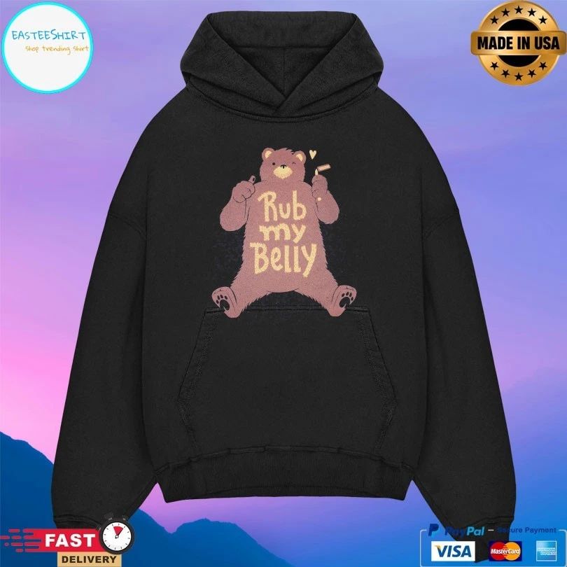 Rub My Belly Bear T-shirt