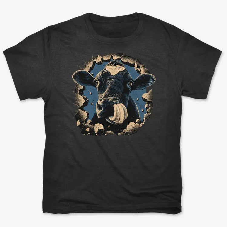 Friendly Cow Graphic