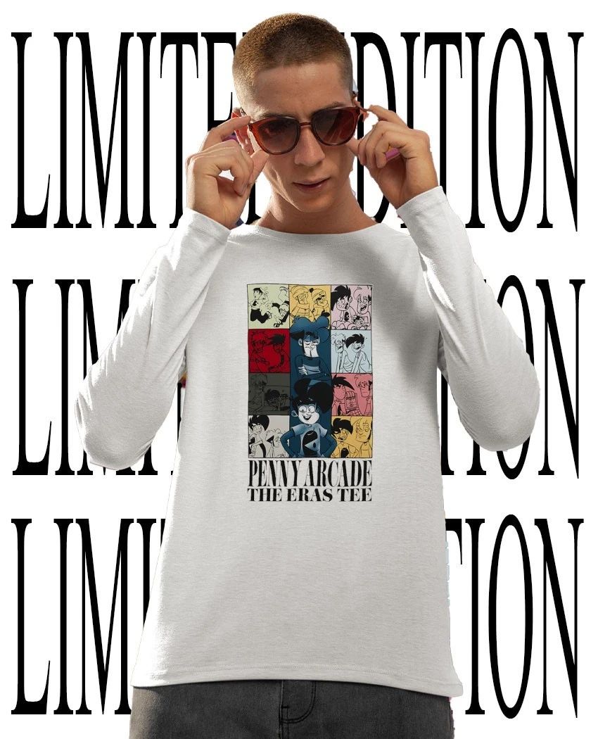 Penny Arcade The Eras shirt