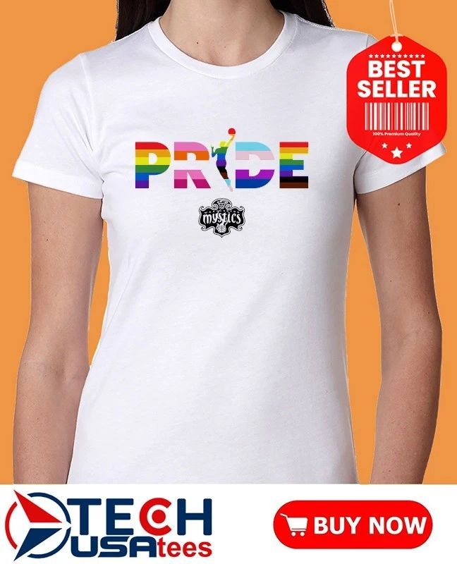 Washington Mystics WNBA Pride logo shirt