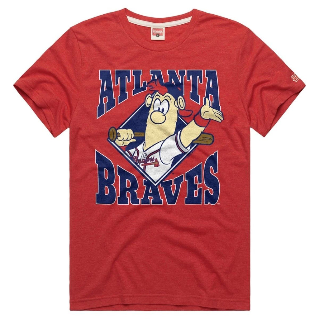 Atlanta Braves Homage Tri-Blend Hyperlocal T-Shirt
