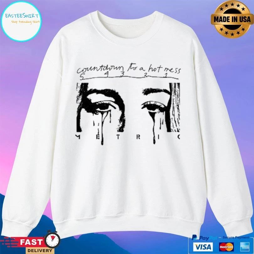 Countdown To A Hot Mess Metric Victim Of Luck T-shirts