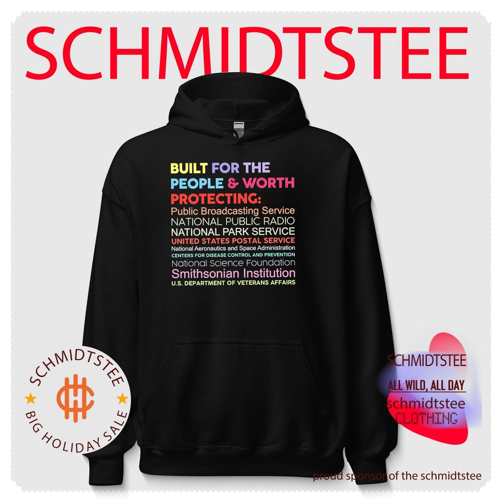 Built for the people and worth protecting public broadcasting service shirt
