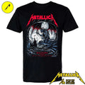 Metallica M72 Tour Bologna Concert Merch – Gargoyle Skull Limited Edition Tee