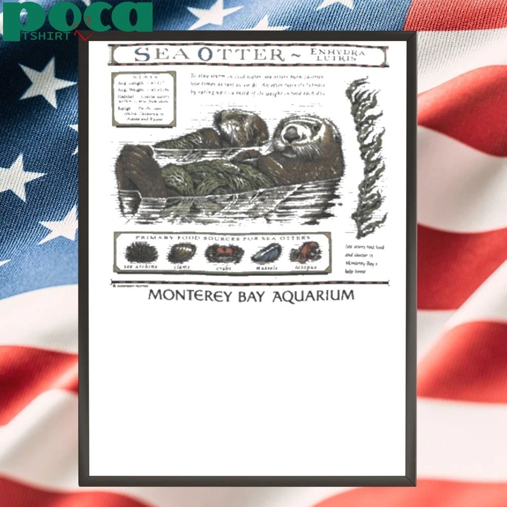 Taylor Sea Otter Monterey Bay Aquarium Shirt