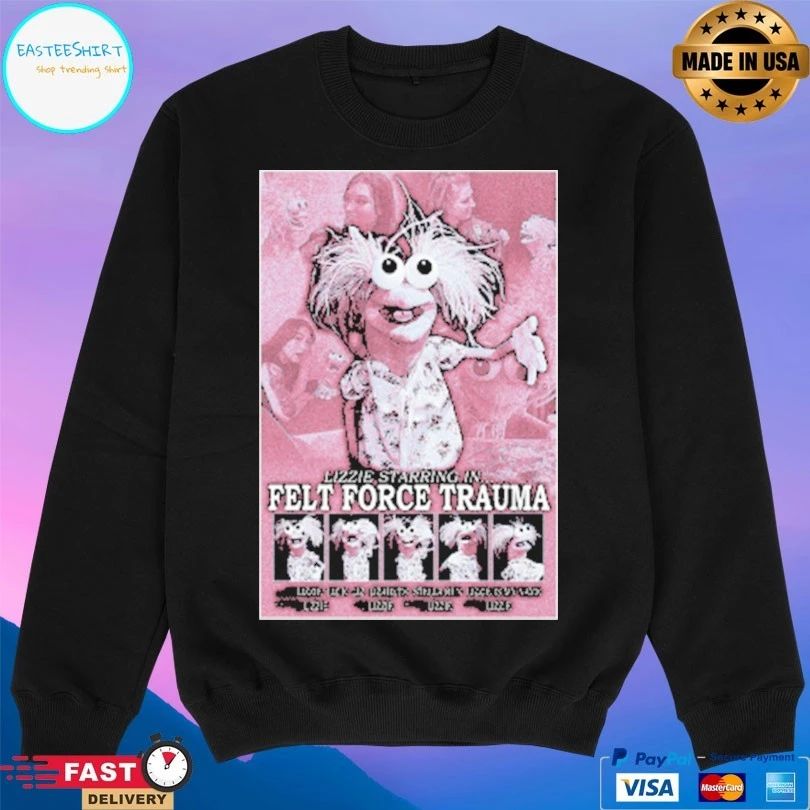 Stella Ren Lizzie Starring In Felt Force Trauma T-shirts