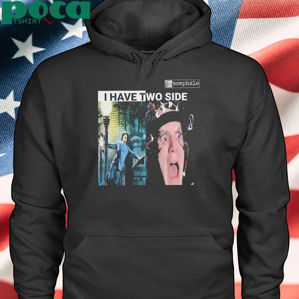 I Have Two Side Singing in the Rain x A Clockwork Orange Collage Parody Shirt