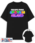 Escape form Epstein Island parody shirt