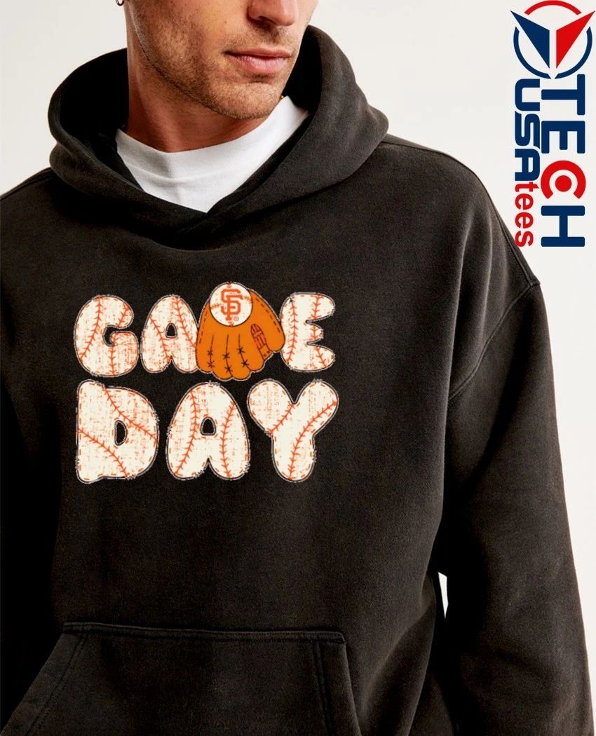 Game Day San Francisco Giants Baseball MLB glove shirt