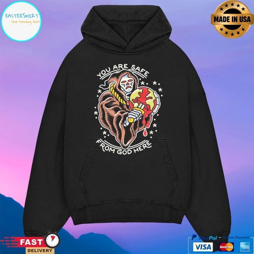 Reaper You Are Safe From God Here T-shirts