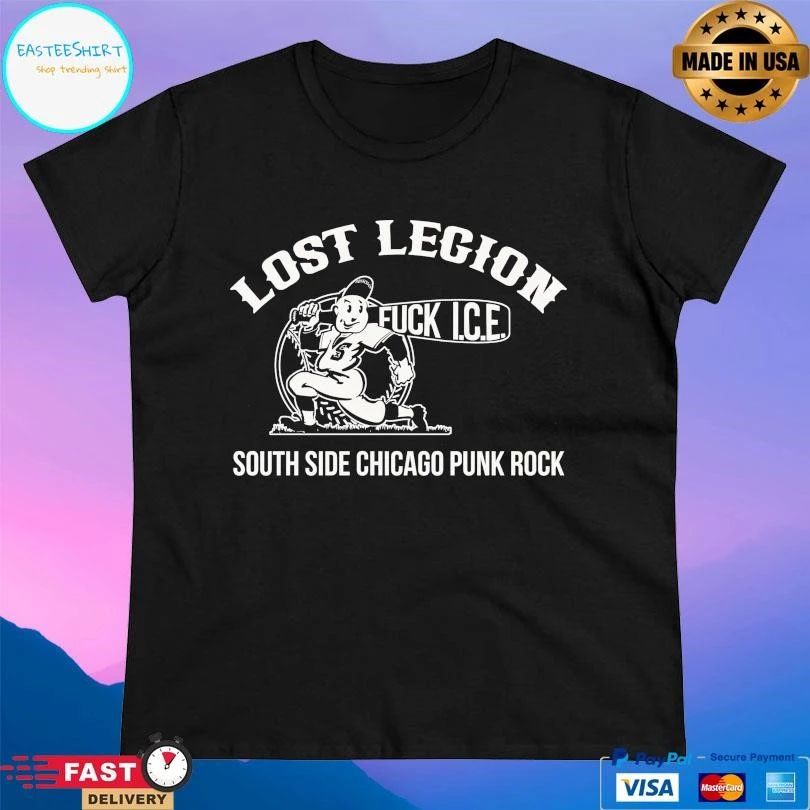 Lost Legion Fuck Ice South Side Chicago Punk Rock T-shirts