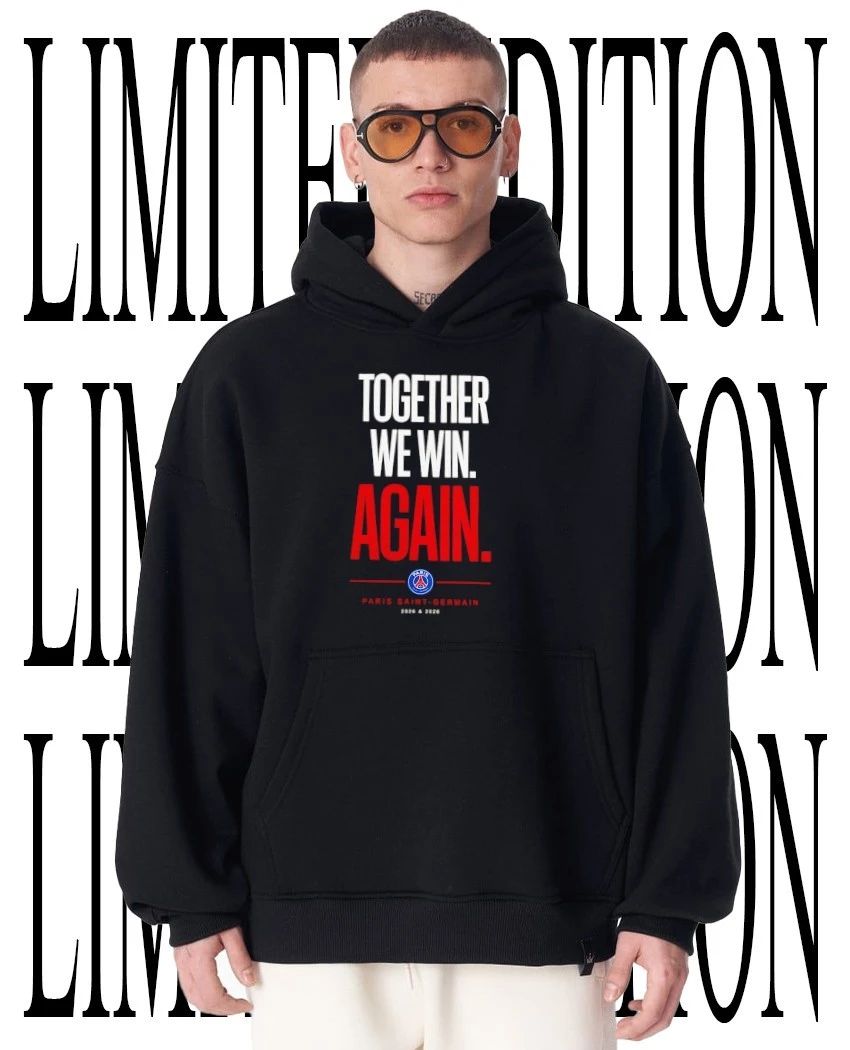 Paris Saint-Germain Together We Win Again 2025-2026 Shirt