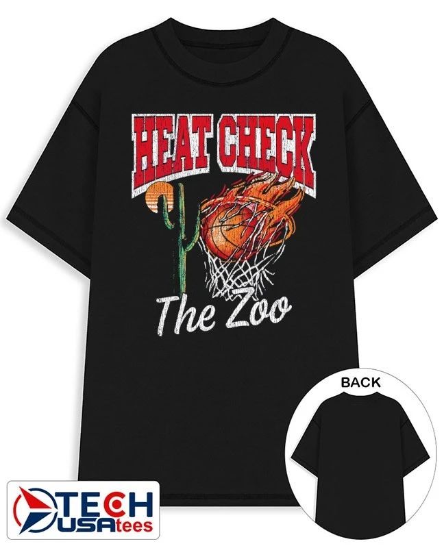 Arizona Wildcats Heat Check The Zoo shirt