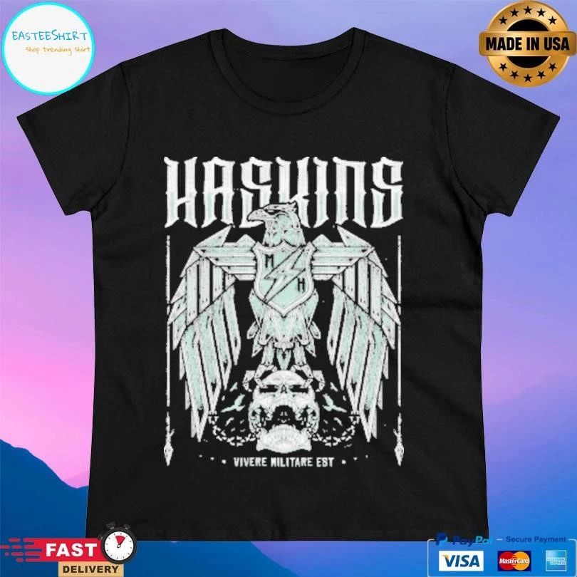 Haskins Eagle Vivere Militare Est T-shirts