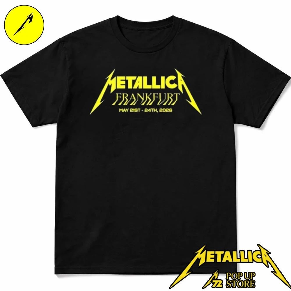 Metallica M72 Frankfurt Pop-Up Shirt