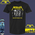 Metallica M72 Chorzów, Poland 2026 Band Members World Tour T-Shirt