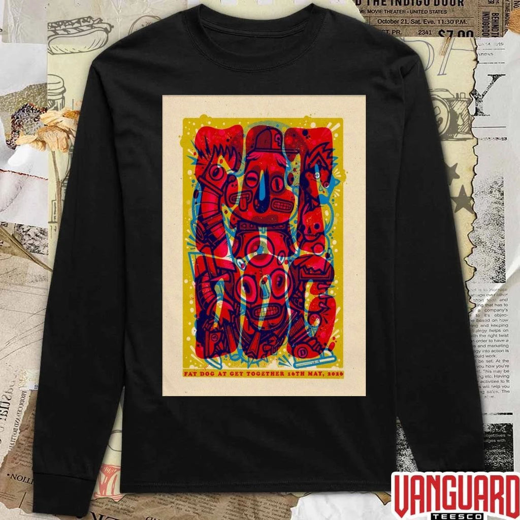 Fat Dog At Get Together In Sheffield UK On May 16 2026 Poster t-shirt