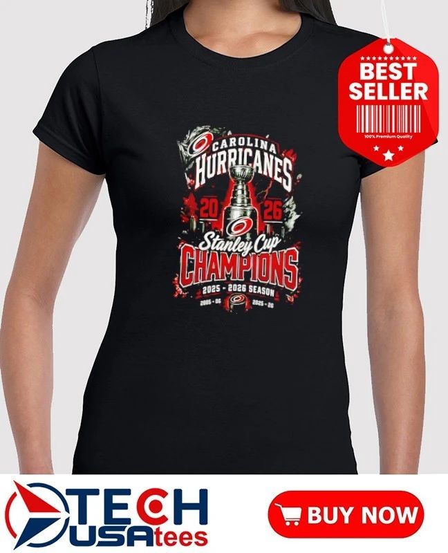 Carolina Hurricanes Hockey 2025-2026 Stanley Cup Champions shirt