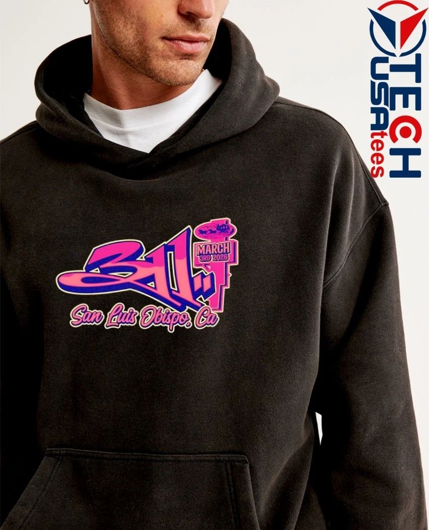 311 San Luis Obispo CA 3-3-2026 shirt