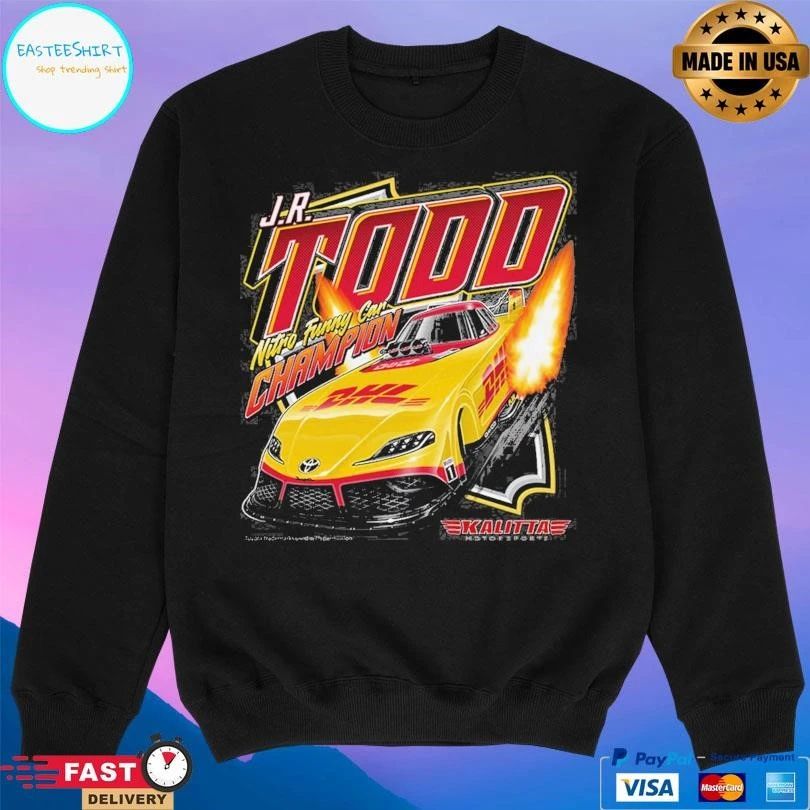 J.R. Todd Nitro Funny Car Champion Action T-shirts